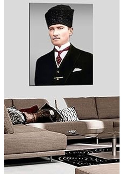 Mgi Tablo Atatürk Kalpaklı 50X70