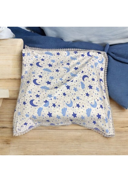 Yanpa Çift Katlı Kenarları Güpür Detaylı Kalın Penye Bebek Battaniyesi 100/100 Pamuklu fiyatları