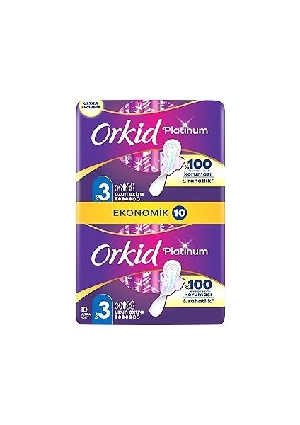 Uzun Ekstra Hijyenik Ped 10 Adet