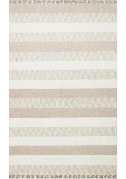 Eko Halı Oslo Osl 08 Beige Hav Toz Vermez Hasır Dokuma Modern Makine Halısı