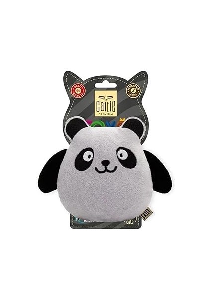 Cattie Matatabi Içerikli Kedi Oyuncağı Peluş Panda 15 cm