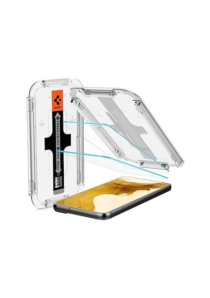 S22 5g ile Uyumlu Cam Ekran Kolay Kurulum Glas.tr Ez Slim Hd (2 Adet) -