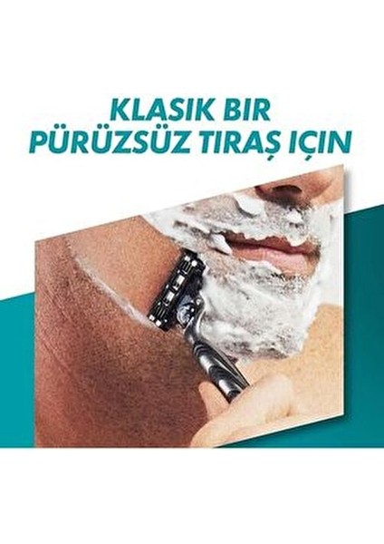 Mach3 Tıraş Makinesi 3 Bıçaklı Ergonomik Tasarım ile Konforlu Tıraş Deneyimi
