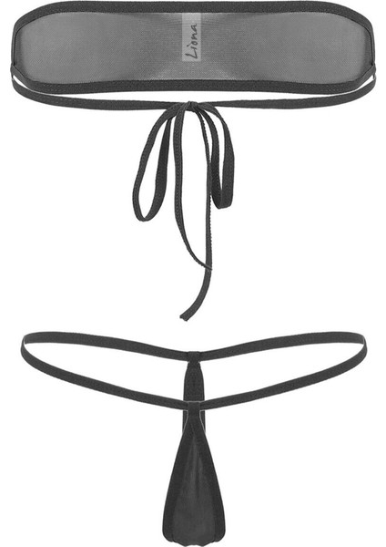 Siyah Sütyenli Fantezi Iç Çamaşırı Takımı modelleri