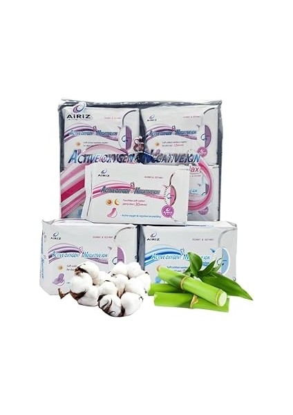 Airiz Tiens Sıhhi Peçete 98 Adet Kadın Pedi