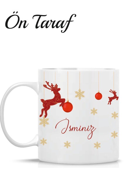 Kişiye Özel Yılbaşı Kupa Bardak