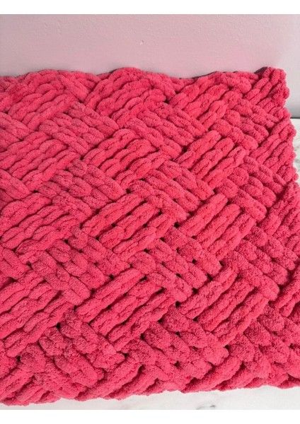 El Örgüsü Alize Puffy Bebek Battaniyesi Mercan Küp Şeker modelleri