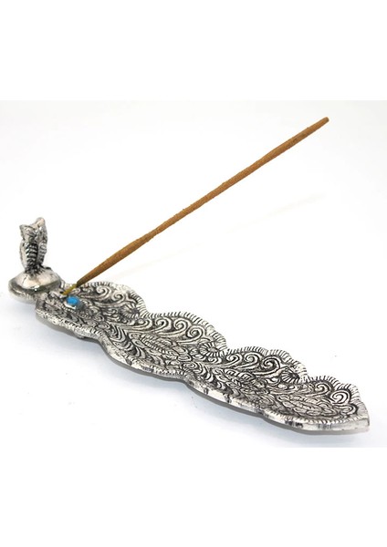 Metal Kayık Baykuş Tasarımı Tütsülük KSK2202
