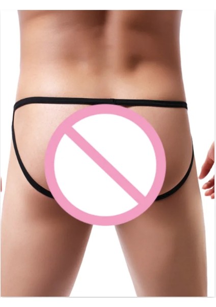 Fantezi Arkası Açık Seksi File Erkek Kilot ( Pedsiz ) fırsatları