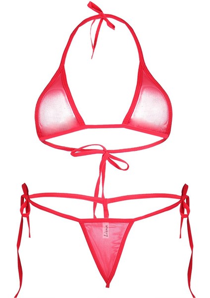 Büyük Beden Kırmızı Fantazi Iç Çamaşırı Takımı fiyatları