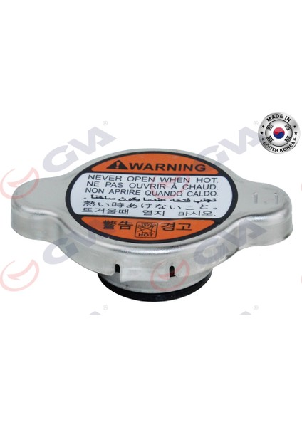 9891610 Radyatör Kapağı Honda Subaru Isuzu Kıa Lexus Mazda Mıtsubıshı Nıssan Suzukı Toyota Cıtroen Ford Opel Peugeot Vw 1.1 Kg/cm2 Basınç Yüksek Tip 2533039100-253303K000-2533038001