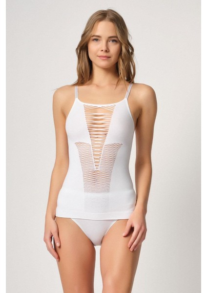 Beyaz Mı Emay 5038 Ip Askılı Fantazi Atlet Korse fiyatları