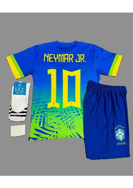 Neymar J.r. 2024-25 Yeni Sezon Brezilya Milli Takım Çocuk Forması
