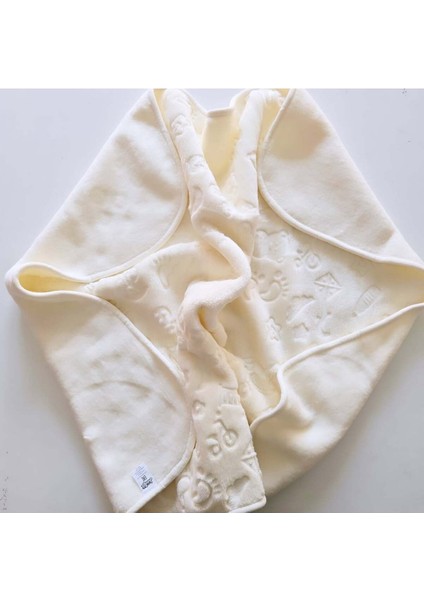 Bebek Kabartmalı Kalın Kışlık Peluş Battaniye 100V120 cm