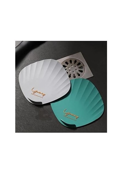 Ti̇neke Deniz Kabuğu Desenli Kötü Koku Önleyici Silikon Mat Banyo Mutfak Lavabo Balkon Tıkaç Kapağı