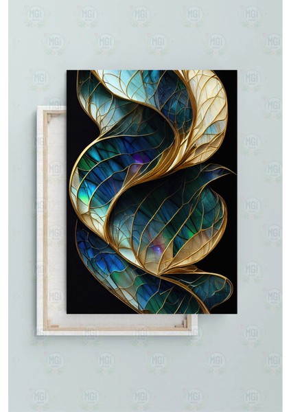 Lüks Soyut Altın Damarlı Cam Mozaik Kanvas Tablo Salon Duvar Sanatı modelleri