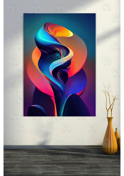 Canlı Renkler Soyut Sanat Kanvas Tablo Genç Odası Salon Modern Duvar Dekoru fırsatları