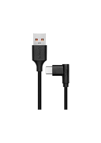 Xonect USB To Type-C ile Uyumlu ve ile Uyumlu Hızlı Şarj ve Data Kablosu 100 cm L Ti