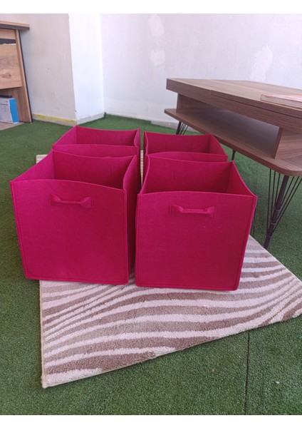 4 Lü Set 3mm Kalın Keçe Dolap Içi Düzenleyici Çocuk Oyuncak Kutusu Organizer fiyatları