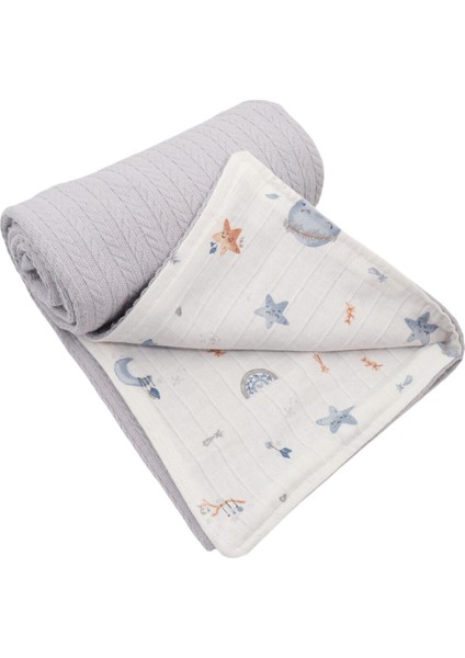 %100 Pamuk. Kalın Bebek Battaniyesi. Müslin Bebek Battaniyesi. ve Örgü Bebek Battaniyesi.