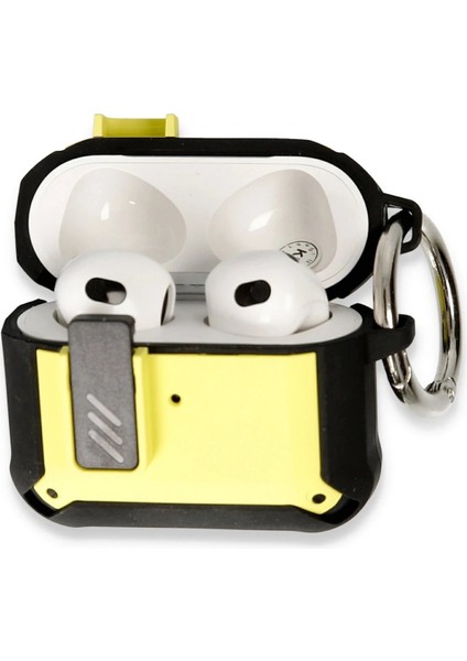 Airpods 3 (3.nesil) Truva Kılıf - Sarı
