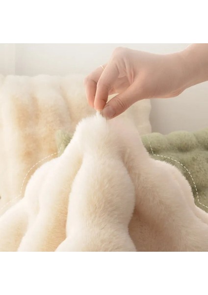 Kalın Peluş Paspas Tavşan Takım 2parça ( 1 Takım Satış ) Birinci Kalite indirimleri