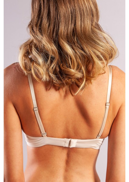 Guyana Balconette Foam Cup Push Up,ten Renk Konforlu ve Şık Sütyen modelleri