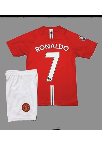 Cristiano Ronaldo 2008 Moskova Finali Manchester/united Çocuk Forması 4'lü SET747445