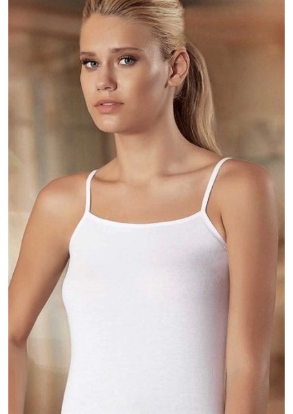 Şahinler Ip Askılı Düz Atlet B001