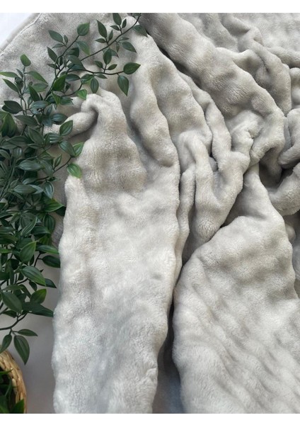Peluş Bebek Battaniyesi Kabartmalı Kalın Kışlık Bebek Battaniyesi 100X120 cm fırsatları