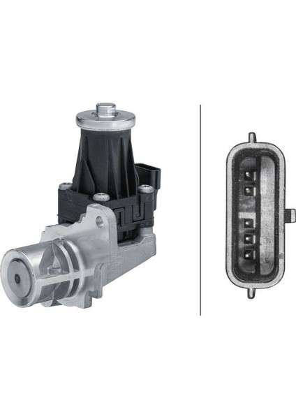 6NU014864691 Egr Valfi Renault Clıo Iv 12> Captur 13> Kangoo Iı 08> Megane Iıı 09>15 Sc Nıc Iıı 09>16 Nıssan Qashqaı Iı 13> Juke 10> Note E12 13>16 1.5dci E5 A6071400060-147105308R-1471000Q0X