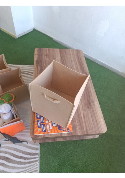 3mm Kalın Keçe Dolap Içi Düzenleyici Çocuk Oyuncak Kutusu Organizer