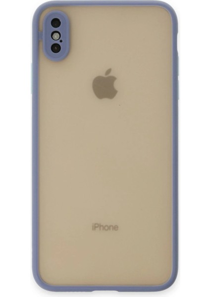 iPhone x Kılıf Montreal Silikon Kapak - Gri