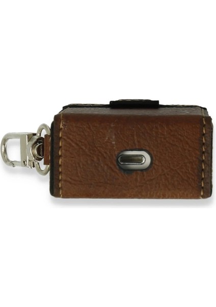 Airpods 2 (2.nesil) Deri Kılıf - Kahverengi fırsatları