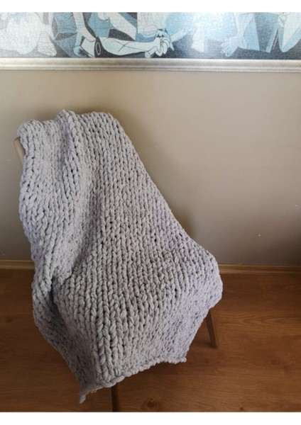 El Örgüsü Koltuk Şalı - Tv Battaniyesi (100X180CM) modelleri