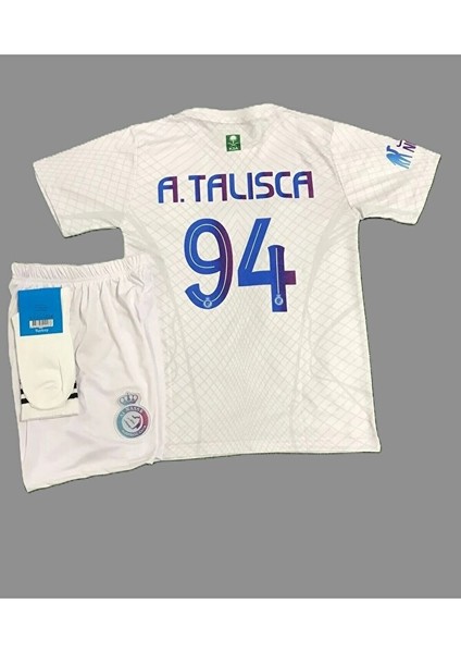 Anderson Talisca Al Nassr 2023/24 Sezonu Çocuk Forması 3'lü Set