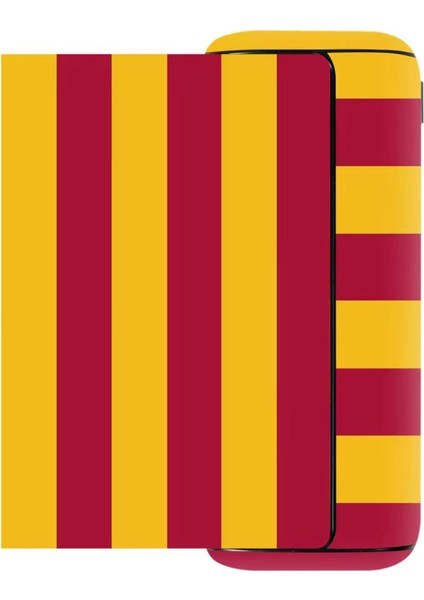 Iqos Kılıf Prime Taraftar Sarı Kırmızı(Terrea ile Çalışan Cihaza Uyumludur Sadece Kılıftır)