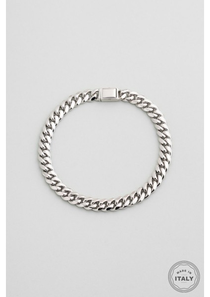 Apollo Italyan Gümüş Erkek Zincir Bileklik