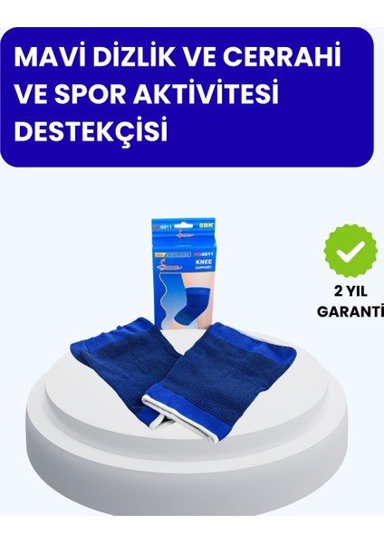 Diz Koruyucu Sporcu Bandajı Esnek Sıkı Destekli