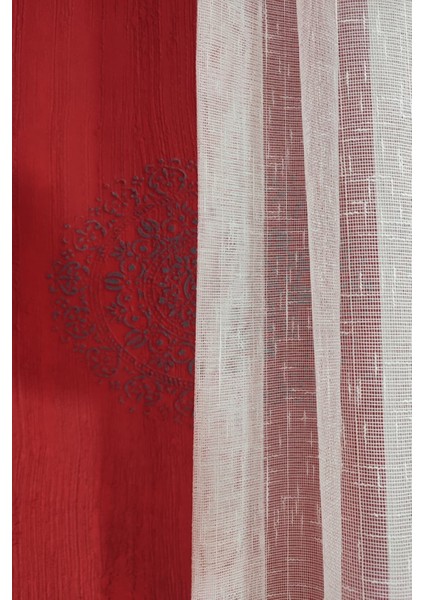 1/3 Sık Pileli Naturel Keten Tül Perde Ütü Istemez Her Odaya Uygun Özel Ölçü indirimleri