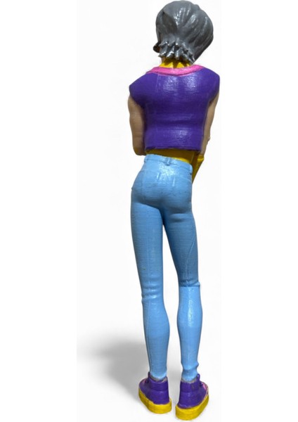 Hd Mystery Kpop Saja Tarzı – El Boyama 3D Koleksiyon Figürü | Demon Hunters Esintili, Fanart Tasarım modelleri