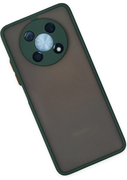 Huawei Nova Y90 Kılıf Montreal Silikon Kapak - Yeşil modelleri