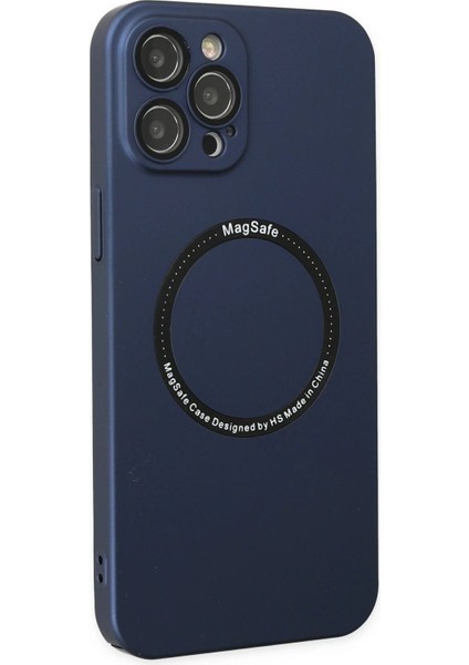 iPhone 12 Pro Kılıf Jack Magneticsafe Lens Silikon - Lacivert fiyatları