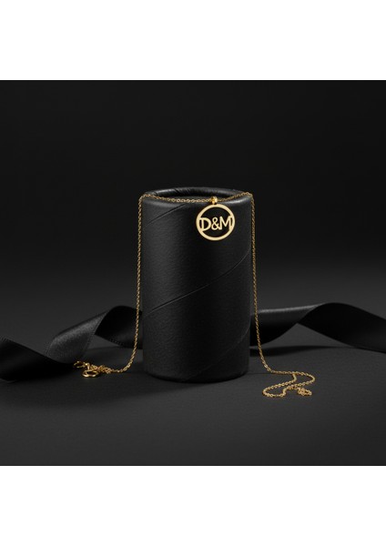 8 Ayar Altın Kolye Ucu D&m GM10979 0.5 gr modelleri