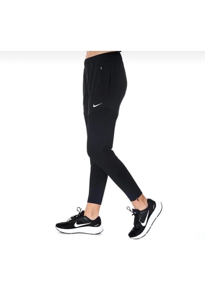 Wmns Dri Fit Running Walk 7/8 Pant Yürüyüş Koşu Pantolonu Siyah Eşofman Altı fırsatları