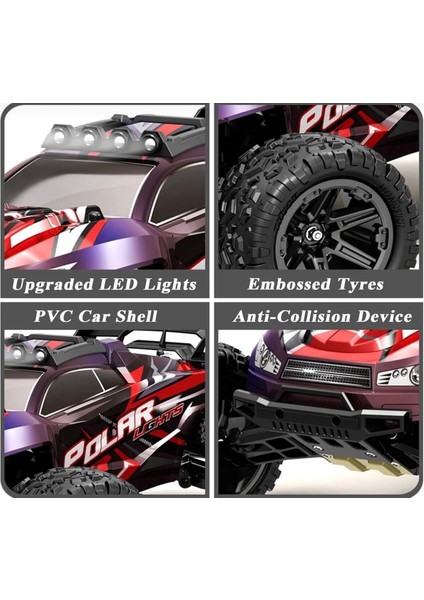 55 Km/h Hız Yapan Süspansiyonlu Profesyonel Kumandalı Arazi Aracı Rock Crawler Servo Motor 1:14 fiyatları