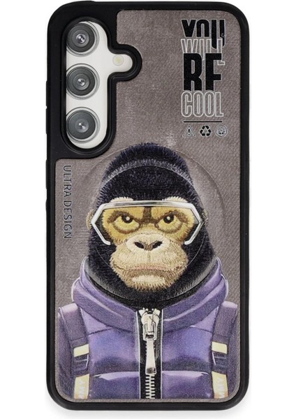 Samsung Galaxy S24 Fun Magsafe Kapak - Natural Grey