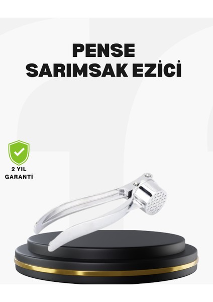 Profesyonel Sarımsak Ezici Sağlam Yapı ve Rahat Kavrama