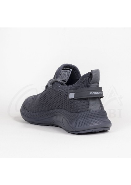 Çiğdem Kadın-Erkek Bez Triko Spor Ayakkabı - Füme - 39 fiyatları