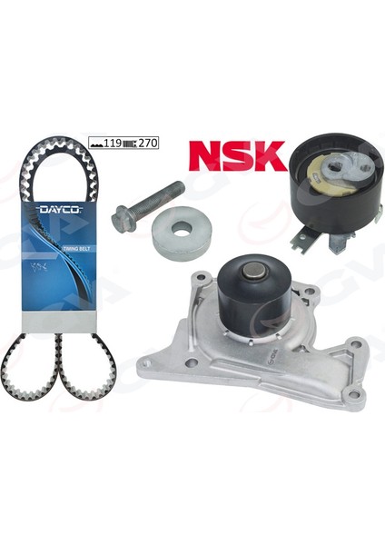 59WPK1421-1 Trıger Setı Mercedes OM608 W177 V177 W247 C118 . Renault K9K 1.5 Dci Euro 6 Captur Iı 20> Clıo V 19> Megane Iv 18> Duster Iı 17> Qashqaı Iı 18> Adblue Motorlar Icın Devırdaımlı A608993